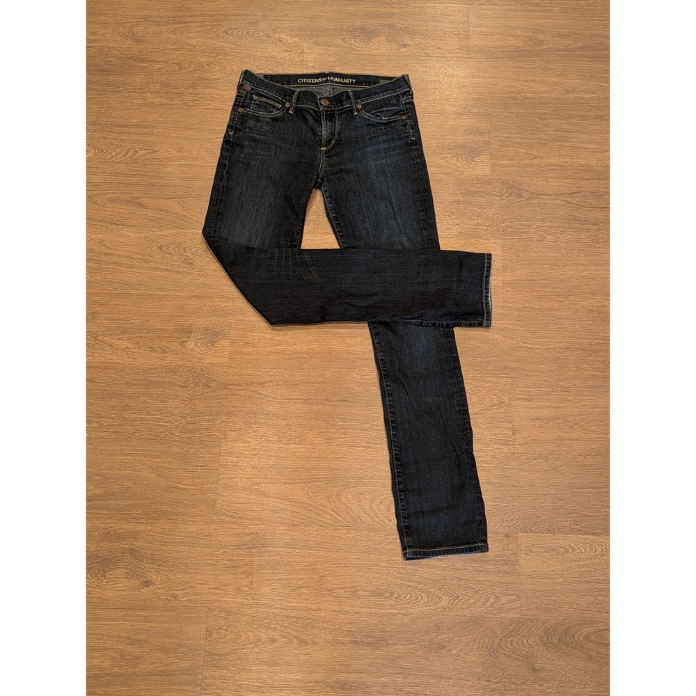 Citizens of Humanity "Ava" Straight Leg Premium Denim Jeans size 29 - Picture 5 of 16